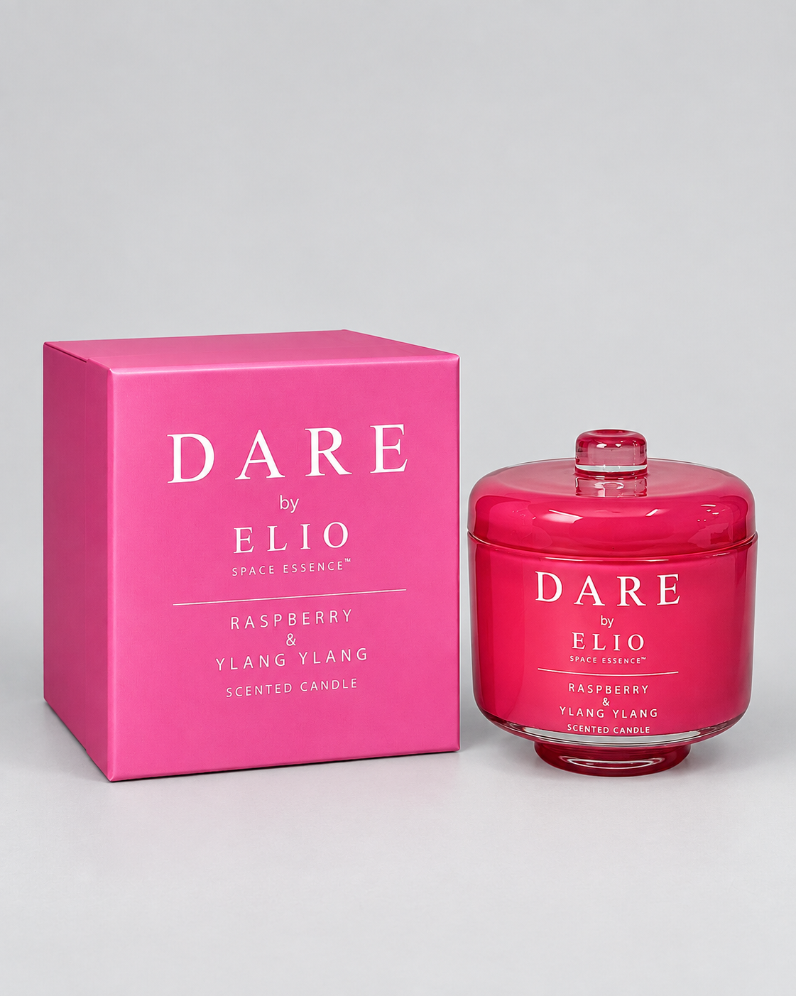 DARE Soy Candle - Raspberry & Ylang Ylang