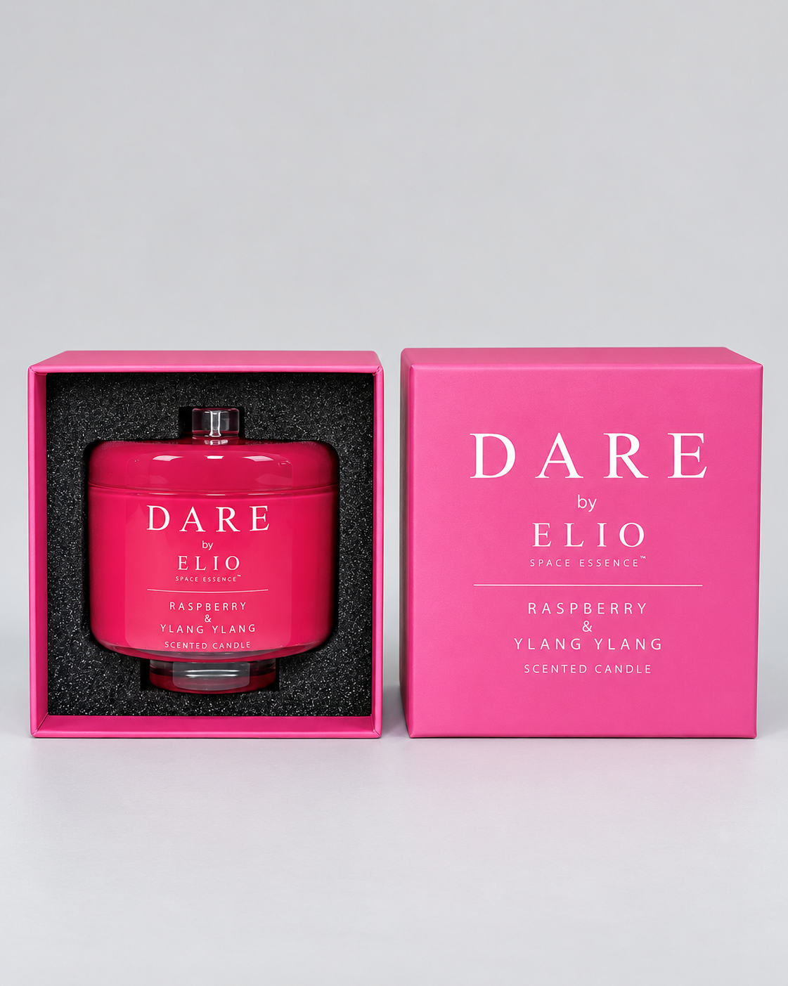 DARE Soy Candle - Raspberry & Ylang Ylang