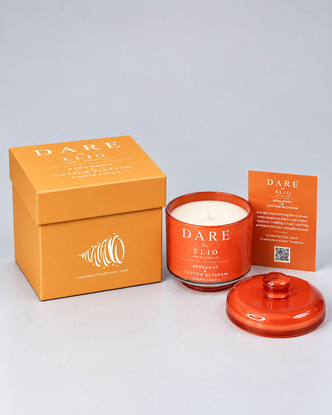 DARE Soy Candle - Bergamot & Cotton Blossom