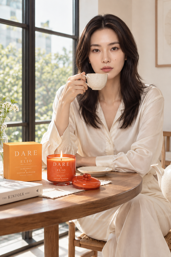 DARE Soy Candle - Bergamot & Cotton Blossom