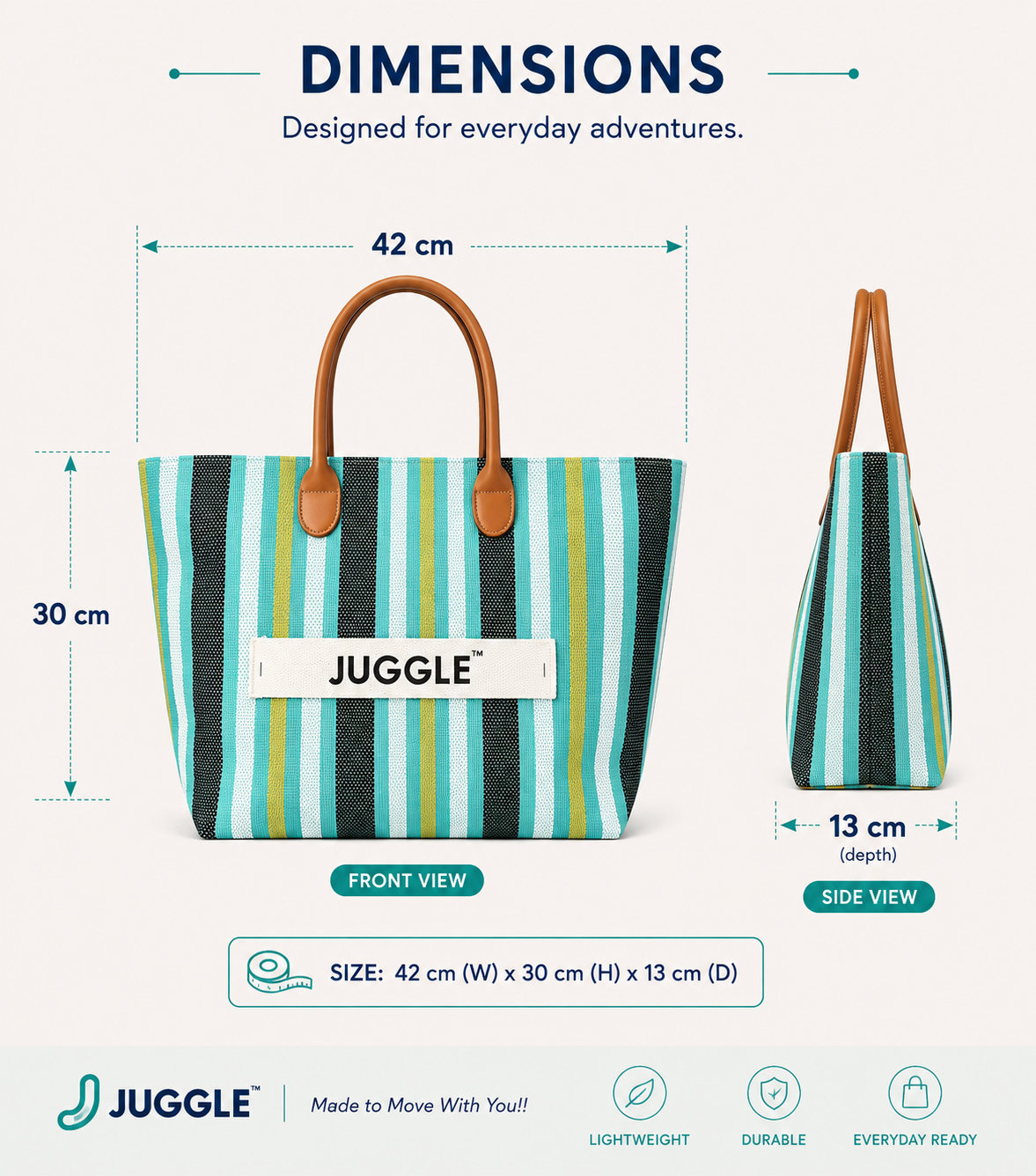 JUGGLE™ CarryAll — Ocean