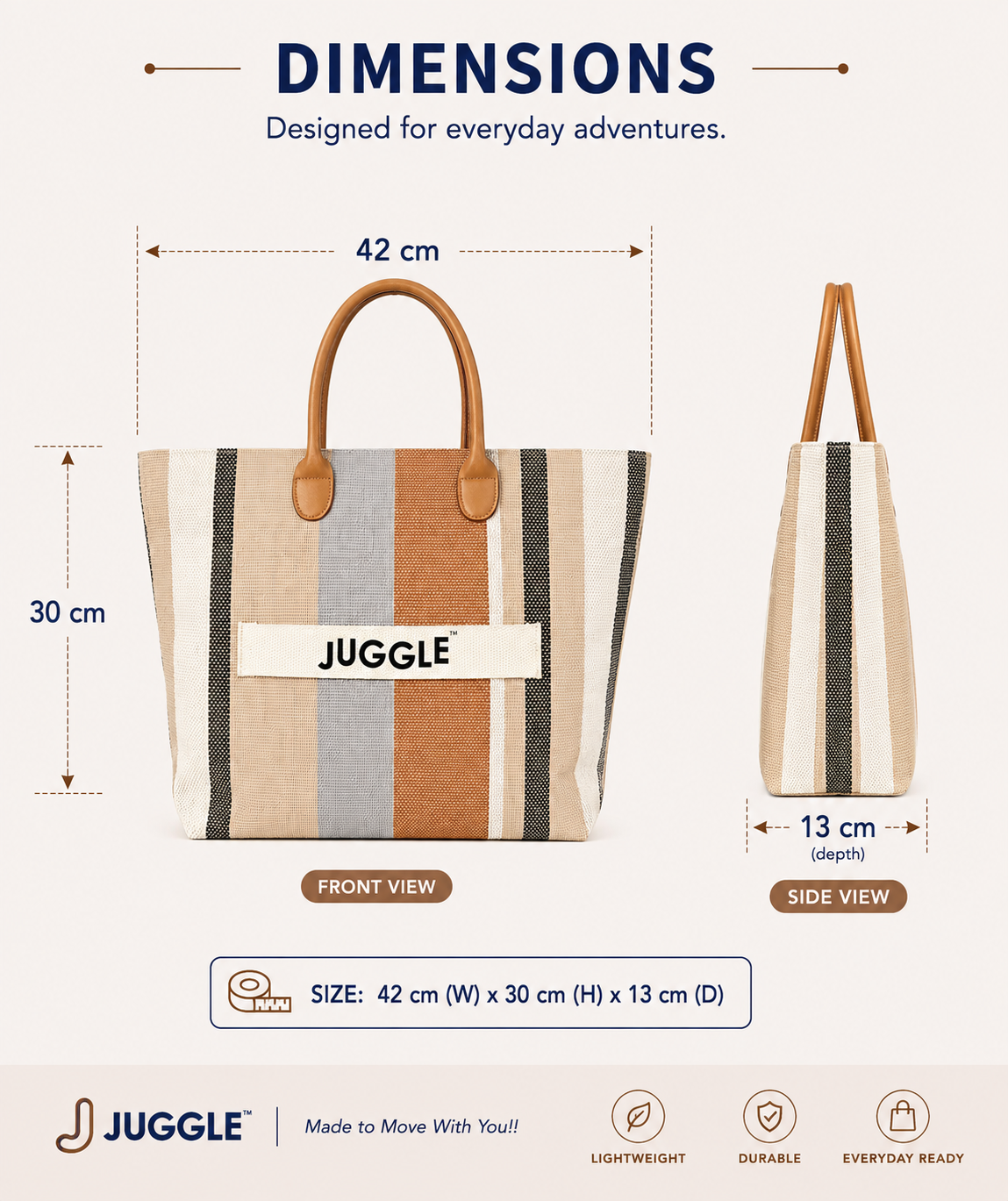 JUGGLE™ CarryAll — Sand