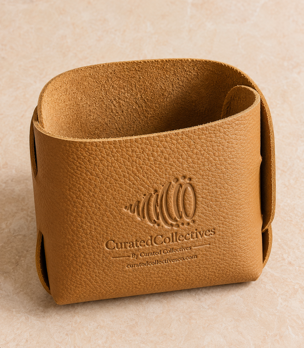The Art of the FOLD — A Calf Leather Tidy for Everyday Living