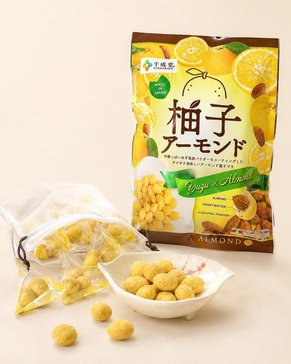 Japanese Yuzu Coated Almonds